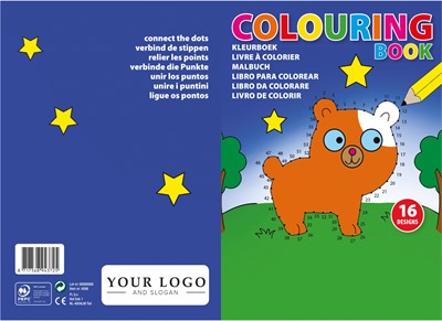 Canzano A5 Kids Colouring Book