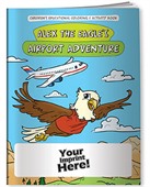 Airport Adventure Theme Kids Colouring Book