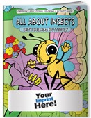 All About Insects Theme Kids Colouring Book