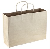 B1C Medium Wide Eco Shopper With Twisted Paper Handle