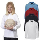 Childs Long Sleeve Polo Shirt