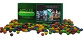 Custom Printed Movie Candy Box With Chocolate Beans