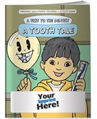 Dentist Theme Kids Colouring Book