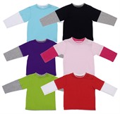 Double Sleeved Kid's T-shirt