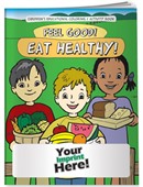Eat Healthy Theme Kids Colouring Book