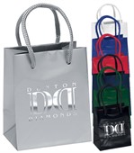 F1A XSmall Gloss Boutique Bag With Macrame Handles