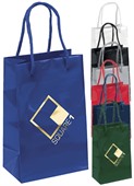 F1C Medium Gloss Boutique Bag With Macrame Handles