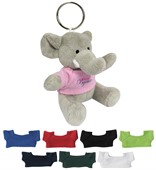 Mini Elephant Plush Keyring