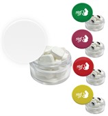 Mini Twist Container With Custom Printed Mints