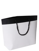 P1A Small Black And White Boutique Paper Bag