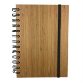 Panda Bamboo Cover Note Book