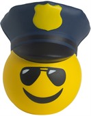 Police Officer Emoji Shaped Squeezie