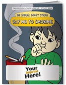 Say No To Smoking Theme Kids Colouring Book