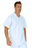 Short Sleeve V-Neck Work Shirt