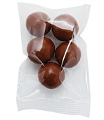 Small Confectionary Bag with Malt Balls