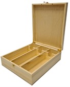 Triple Hinged Timber Presentation Box