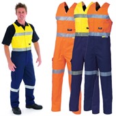 Two Tone Cotton Work Coverall