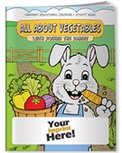 Vegetable Theme Kids Colouring Book