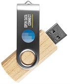 Wellington 16GB Bamboo USB Flash Drive