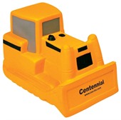 Yellow Bulldozer Shaped Squeezie