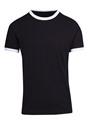 Adult Piping T-Shirts are stylish with a colored round neck making it
