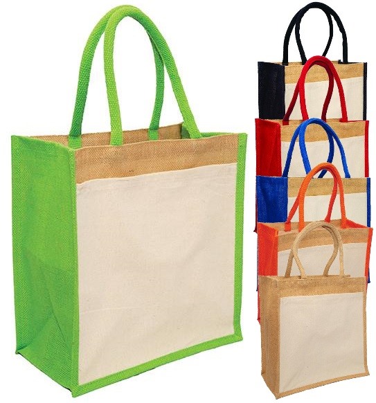 Client Preferred Color Digital Print Or Screen Print Jute Printed Bags,  Size/Dimension: 18*20