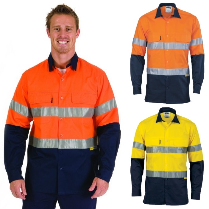 Reflective deals work shirts