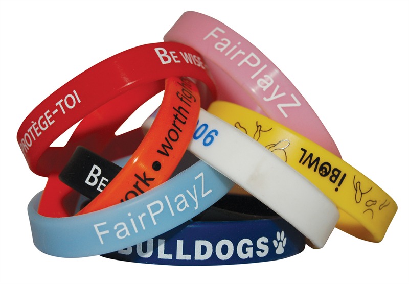 Personalised Silicone Wristbands  Web Products Direct