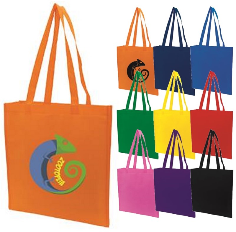 Kraft paper wider gusset bag small with handle 260 H x 260 W x 140 Gusset(A8052.1BK)  - Shop for Shops
