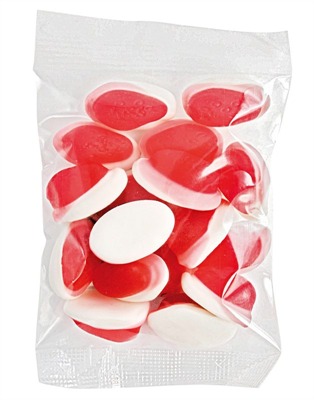 100g Strawberries & Cream Cello Bag