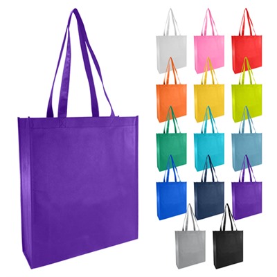 Advertising Non-Woven Horizontal Stripe Tote Bags, Tote Bags