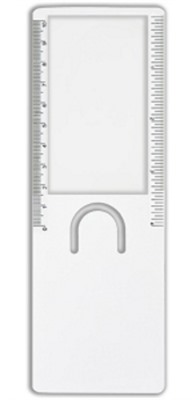 10cm Magnifier Ruler