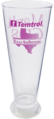15oz Clear Classic Pilsner Beer Glass