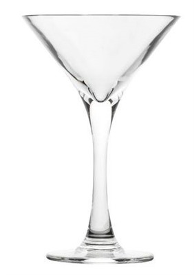 200ml St Tropez Polycarbonate Martini Glass