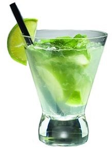 200ml V-Edge Polycarbonate Glass