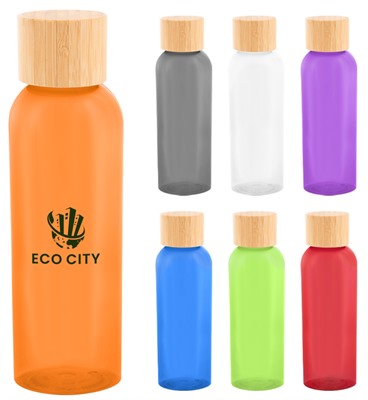 20oz Mariner rPET Bottle With Bamboo Lid