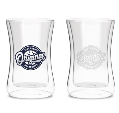 250ml Torso Double Wall Glass