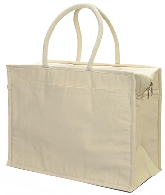 26L 340gsm Heavy Cotton Cooler Tote Bag