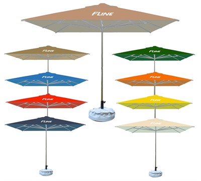 2x2m Square Standard Market Umbrella