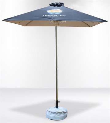 2x2m Square Sublimation Market Umbrella