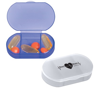 3 Compartment Pill Holder