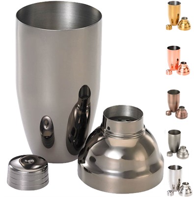 3 Piece 18 oz Japanese Style Cocktail Shaker