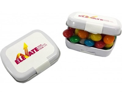 30 gram Rectangular Tin With Chewy Fruits