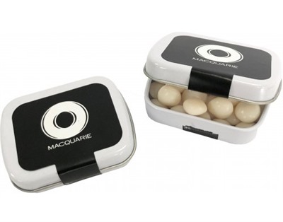 30 gram Rectangular Tin With Chewy Mints