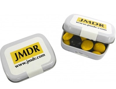 30 gram Rectangular Tin With Choc Beans