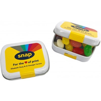 30 gram Rectangular Tin With Mini Jelly Beans