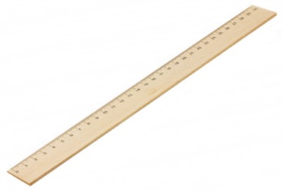 30cm Beech Wood Ruler