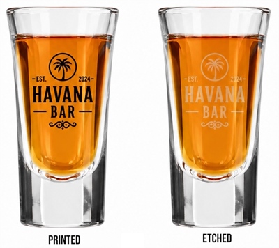 30ml Bombshell Shot Glass