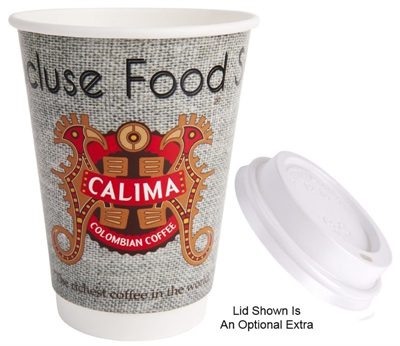 355ml Australian Made Double Walled Paper Coffee Cup