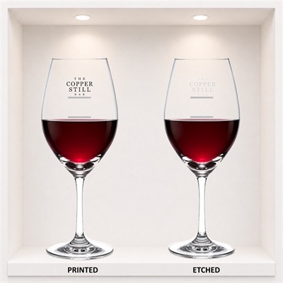 375ml Lucca Double Plimsoll Wine Glass